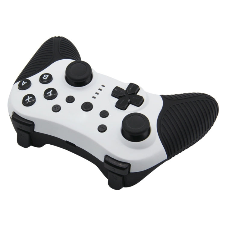 SW510 Wireless Bluetooth Controller With Vibration For Switch Pro(Black and White) - Gamepads by buy2fix | Online Shopping UK | buy2fix