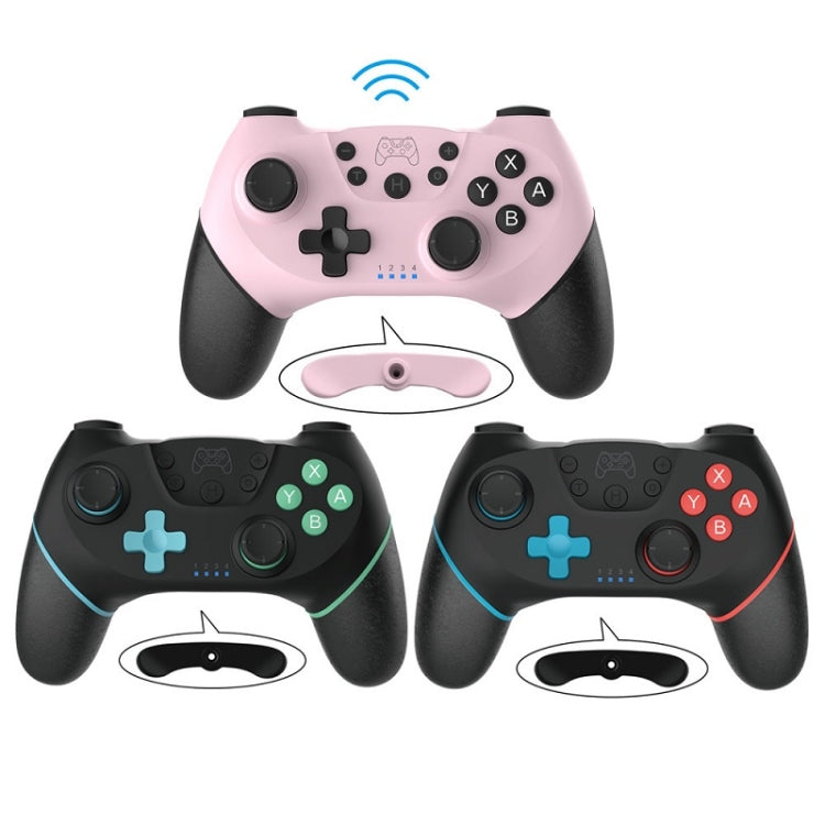 Wireless Bluetooth Gamepad With Macro Programming For Switch Pro, Product color: Pink - Gamepads by buy2fix | Online Shopping UK | buy2fix