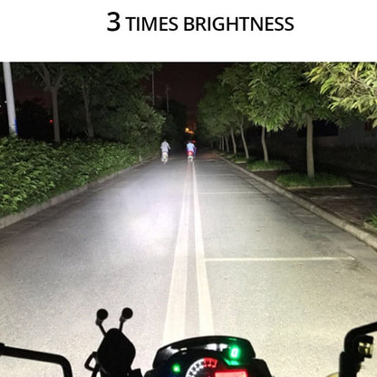 2 PCS MK-265 Motorcycle Character Shooting Light Auxiliary Day Running Light, Style: 8 LEDs - In Car by buy2fix | Online Shopping UK | buy2fix