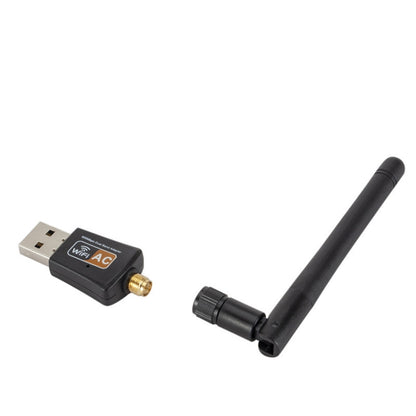 WL005 Mini Dual-Band USB Wireless Network Card - USB Network Adapter by buy2fix | Online Shopping UK | buy2fix