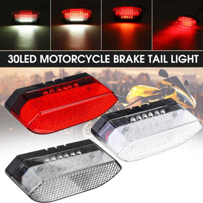 MK-285 Motorcycle LED Taillight Plate Light(Without Stand Red Cover) - In Car by buy2fix | Online Shopping UK | buy2fix