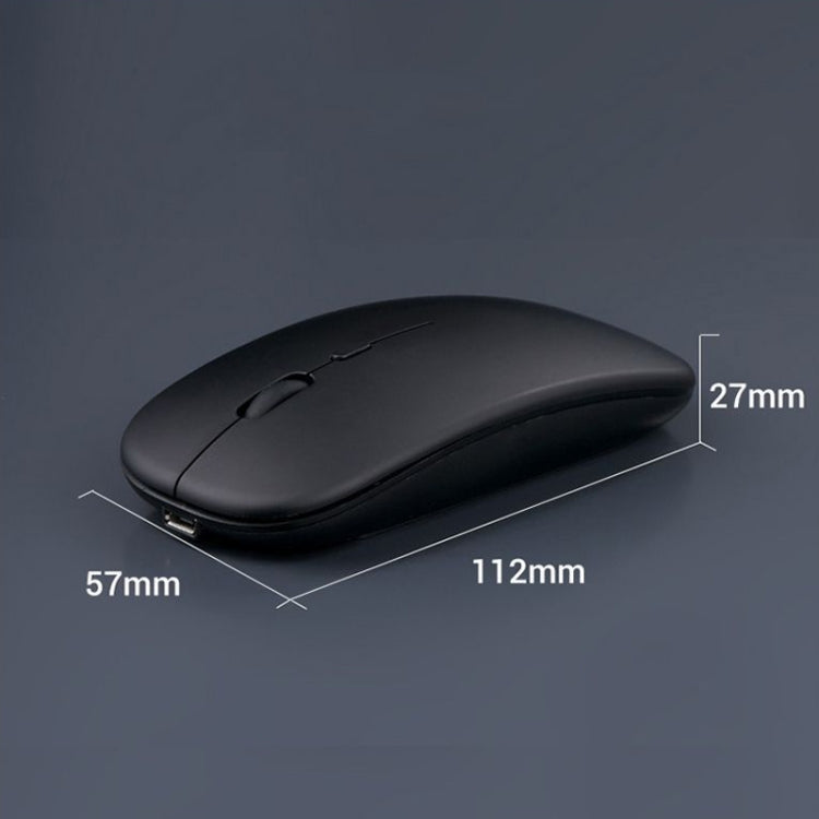 C7002 2400DPI 4 Keys Colorful Luminous Wireless Mouse, Color: 2.4G Black - Wireless Mice by buy2fix | Online Shopping UK | buy2fix