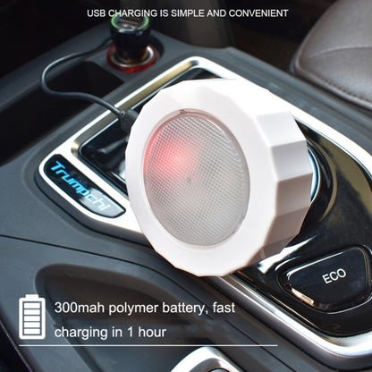 Z7 Car Ceiling USB Wireless Strobe Reading Light, Color: White - In Car by buy2fix | Online Shopping UK | buy2fix