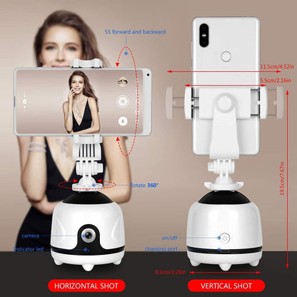 P1 360-Degree Face Recognition Tracking Bracket, Specification: Tracking PTZ Clip Style + Bracket - Consumer Electronics by buy2fix | Online Shopping UK | buy2fix