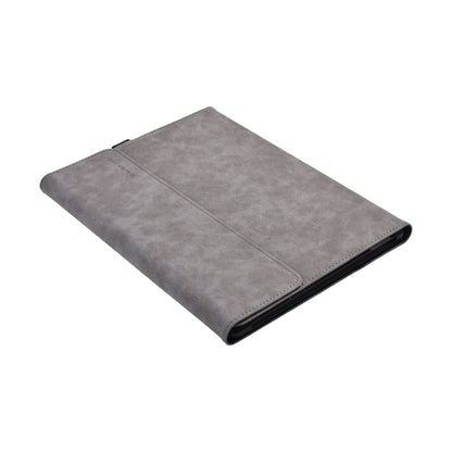 13 inch Leather Tablet Protective Case For Microsoft Surface Pro X, Color: Light Gray - 13.3 inch by buy2fix | Online Shopping UK | buy2fix