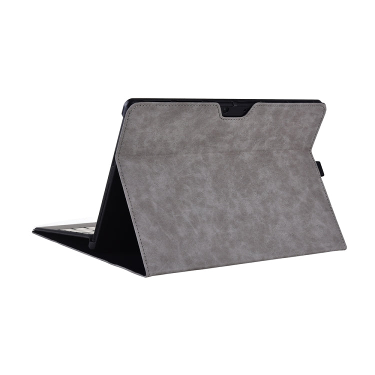 13 inch Leather Tablet Protective Case For Microsoft Surface Pro X, Color: Light Gray - 13.3 inch by buy2fix | Online Shopping UK | buy2fix