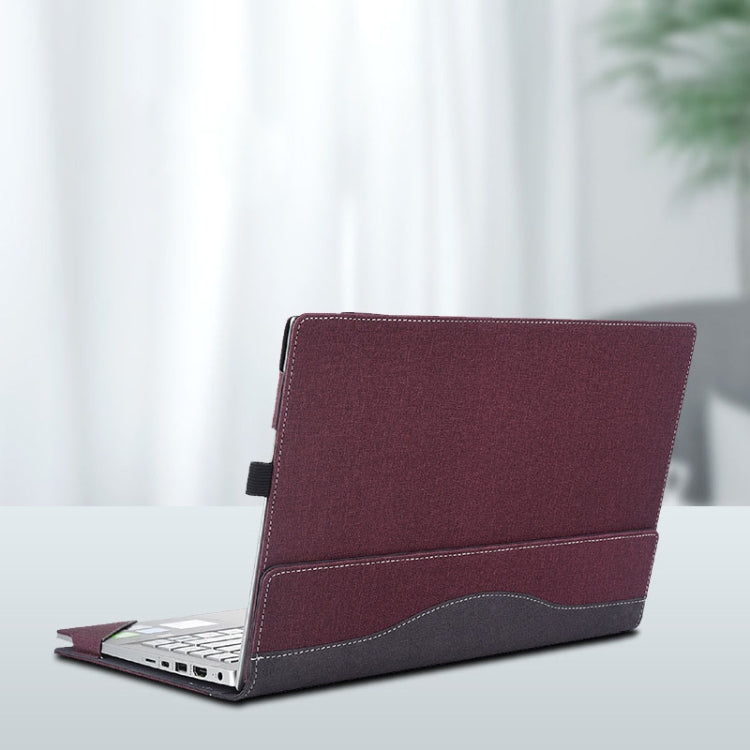 Laptop Anti-Drop Protective Case For HP Zhan 66 Fourth Generation 14 inch(Wine Red) - 14.1 inch by buy2fix | Online Shopping UK | buy2fix