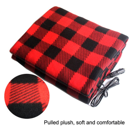 12V Car Winter Electric Heating Blanket Temperature Control Type(Red) - In Car by buy2fix | Online Shopping UK | buy2fix