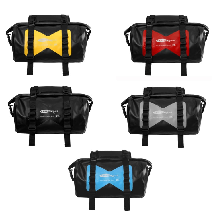 AFISHTOUR FM2021 Large Capacity Waterproof Motorcycle Rear Seat Bag, Color: Yellow - In Car by AFISHTOUR | Online Shopping UK | buy2fix
