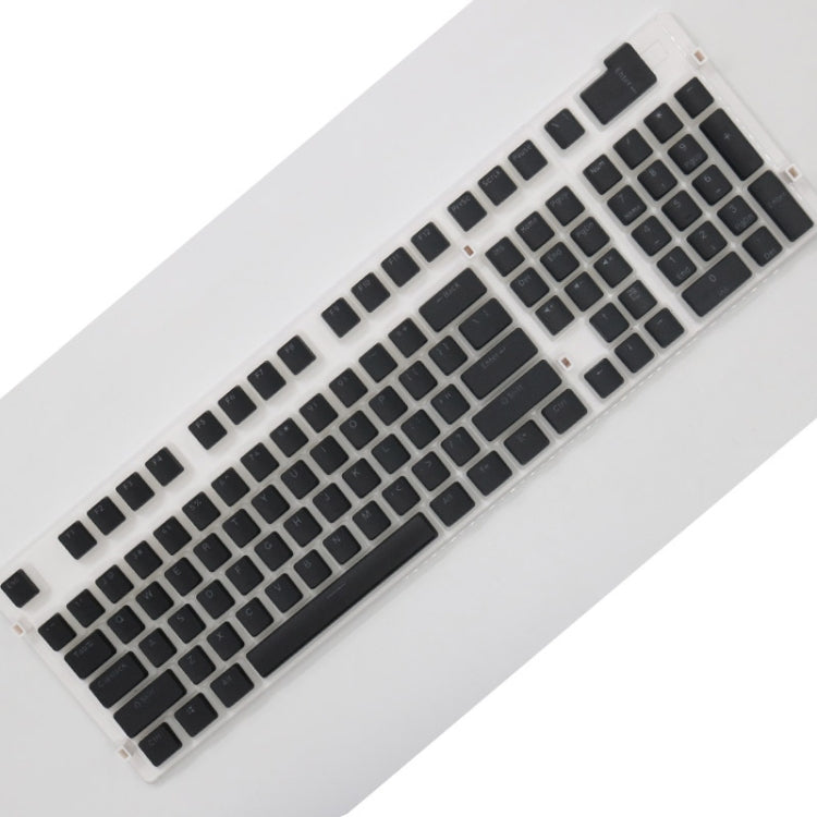 Pudding Double-layer Two-color 108-key Mechanical Translucent Keycap(White) -  by buy2fix | Online Shopping UK | buy2fix