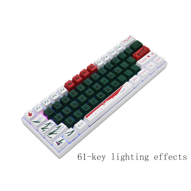 Dye Sublimation Heat Transfer Keycaps For Mechanical Keyboard(Cherry Blossom) - Silicone / Sticker by buy2fix | Online Shopping UK | buy2fix