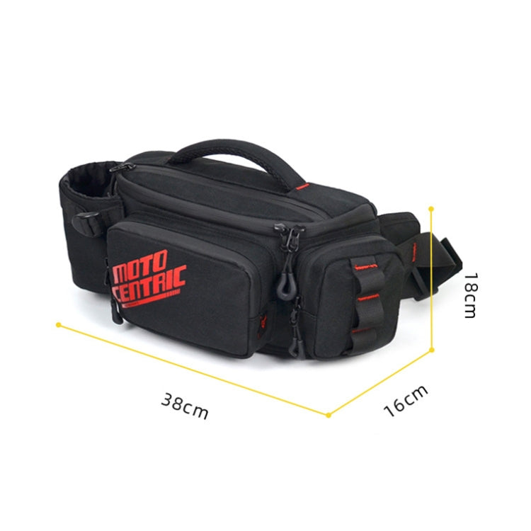 MOTOCENTRIC 11-MC-0112 Multifunctional Motorcycle Riding Messenger Waist Bag(Reflective) - In Car by MOTOCENTRIC | Online Shopping UK | buy2fix