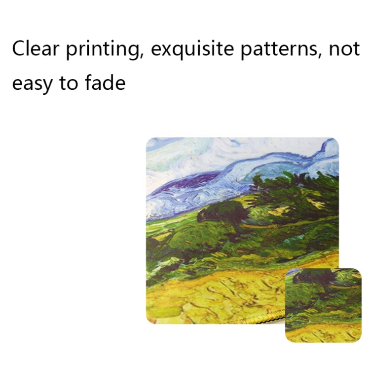 300x800x2mm Locked Am002 Large Oil Painting Desk Rubber Mouse Pad(Wheat Field) - Mouse Pads by buy2fix | Online Shopping UK | buy2fix