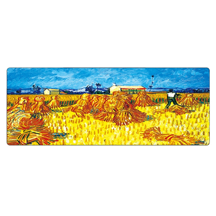 400x900x1.5mm Unlocked Am002 Large Oil Painting Desk Rubber Mouse Pad(Scarecrow) - Mouse Pads by buy2fix | Online Shopping UK | buy2fix