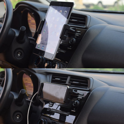 Automobiles CD Port Mobile Phone Tablet Universal Bracket, Specification: Used Within 15 inch - In Car by buy2fix | Online Shopping UK | buy2fix