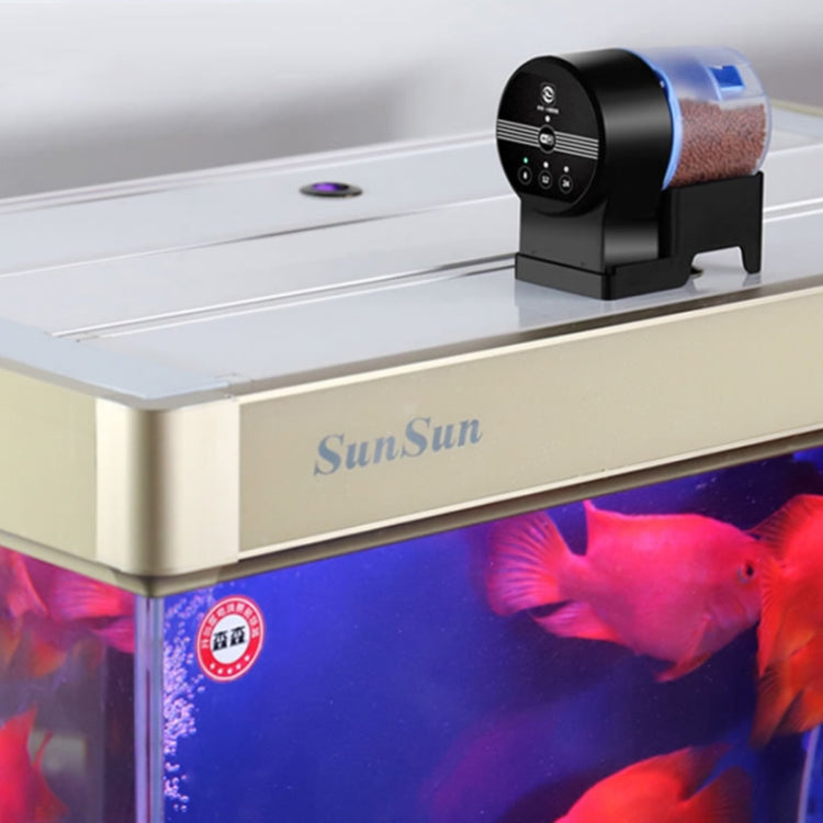 SUNSUN Smart Timing Automatic Fish Tank Feeder, Specification: AK-02 USB - Feeders by SUNSUN | Online Shopping UK | buy2fix