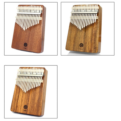 PURM Kalimba Thumbs Piano Beginner Piano Portable Musical Instrument, Color: 17 Tone Mahogany - Keyboard Instruments by buy2fix | Online Shopping UK | buy2fix