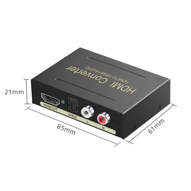 HDMI To Optical HD 4K Audio Splitter - Converter by buy2fix | Online Shopping UK | buy2fix