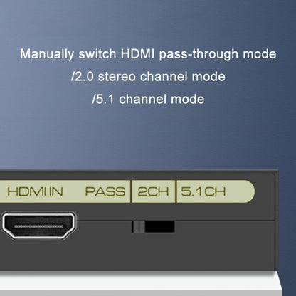 HDMI To Optical HD 4K Audio Splitter - Converter by buy2fix | Online Shopping UK | buy2fix