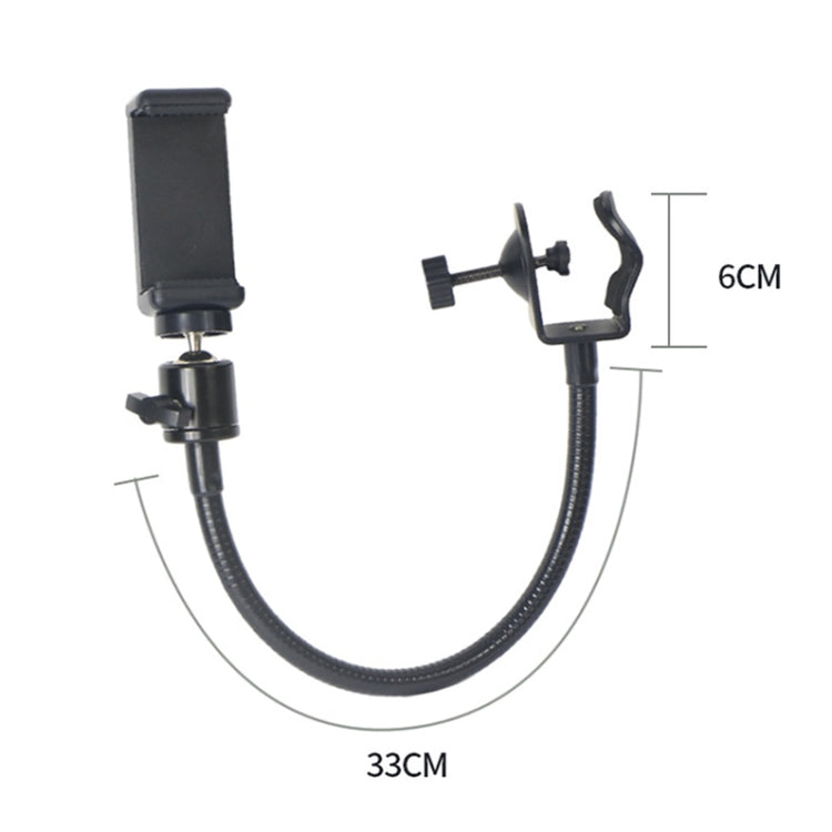 RG-10 Microphone Phone Live Hose Holder, Spec: Code Hose+Bottle Clip - Consumer Electronics by buy2fix | Online Shopping UK | buy2fix