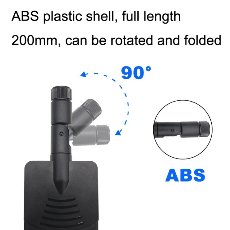 5G Full Netcom Black Plastic Sleeve Signal Strong High Gain Antenna - SMA/RP-SMA Antenna by buy2fix | Online Shopping UK | buy2fix