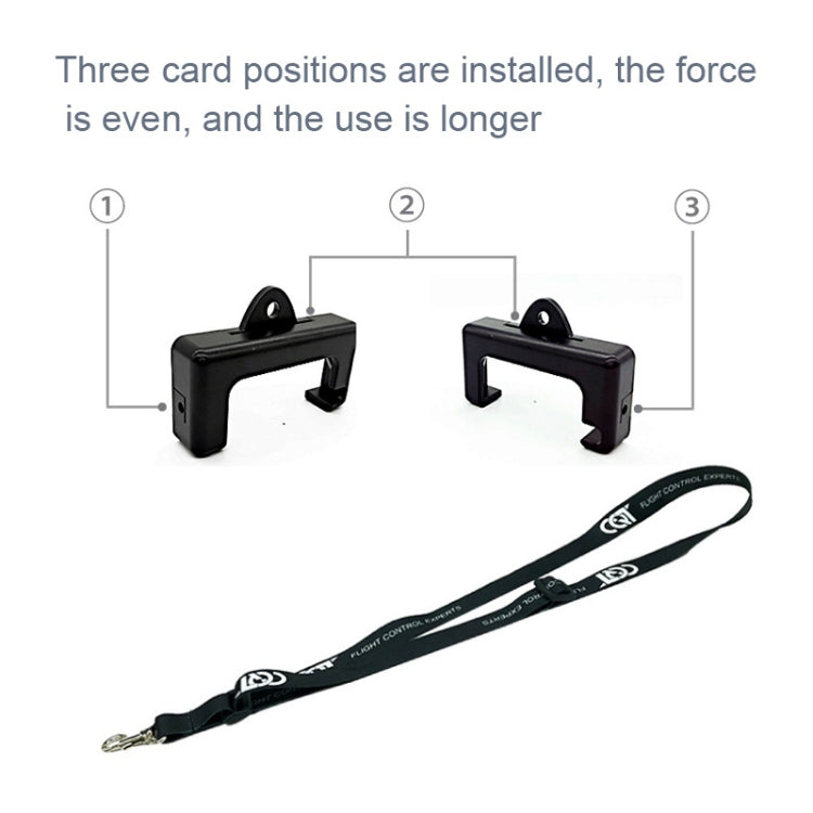 CQT Remote Control Lanyard With Hook For DJI Mavic Air 2/2S/Mini 2 /Mini 3 Pro,Style: Only Buckle - DJI & GoPro Accessories by buy2fix | Online Shopping UK | buy2fix