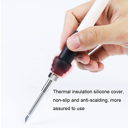 QUECOO 1.3-inch Screen Constant Temperature Soldering Iron, Set: EU Plug (955+P9) - Home & Garden by QUECOO | Online Shopping UK | buy2fix