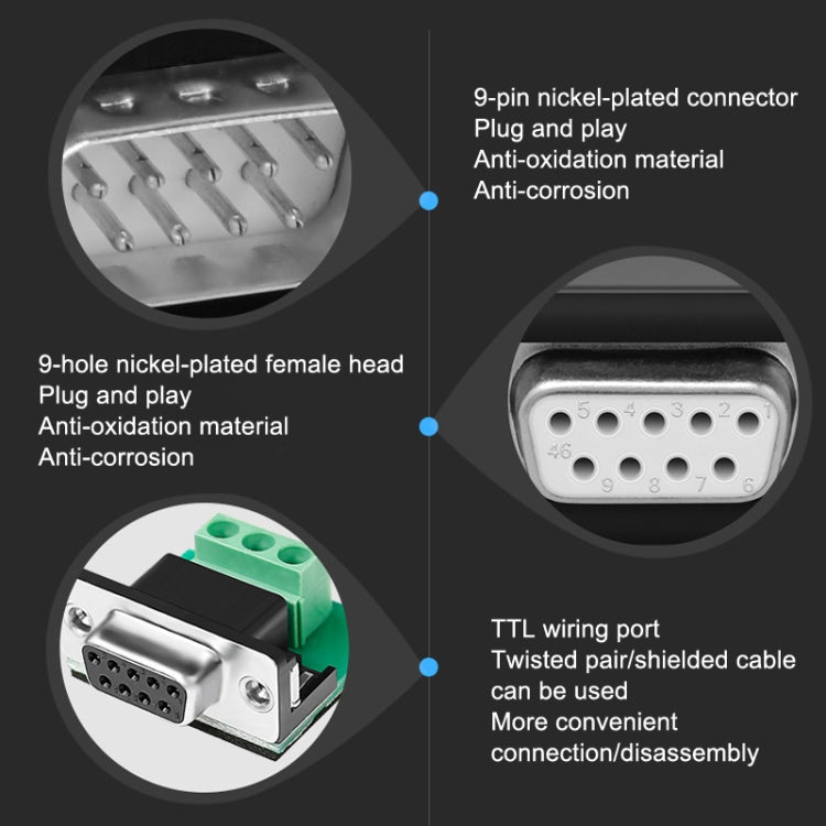 DTECH DT-9005 Without Power Supply RS232 To TTL Serial Port Module, Interface: 5V Module - RS485 / RS232 Series by DTECH | Online Shopping UK | buy2fix