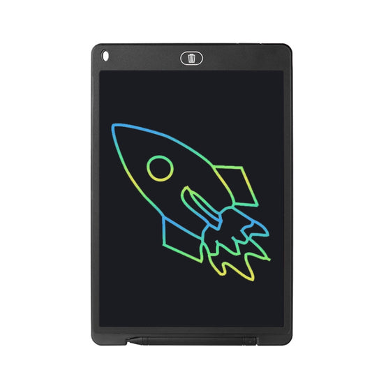 LCD Writing Board Children Hand Drawn Board, Specification: 12 inch Colorful (Black) - Consumer Electronics by buy2fix | Online Shopping UK | buy2fix