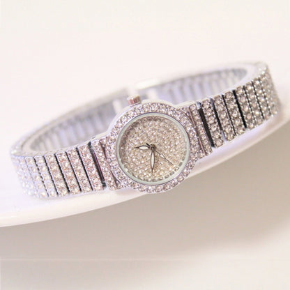 BS Bee Sister  FA1101 Women Chain Watch Starry Diamonds Wrist watch(Silver Diamonds Surface) - Alloy Watches by BS Bee Sister | Online Shopping UK | buy2fix