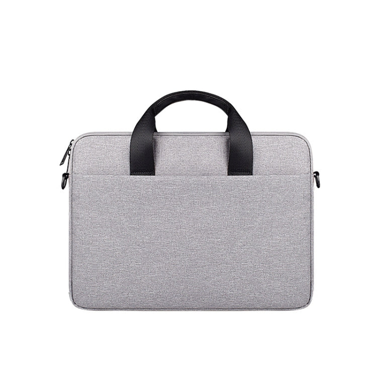 ST09 Portable Single-shoulder Laptop Bag, Size: 13.3 inches(Grey) - 13.3 inch by buy2fix | Online Shopping UK | buy2fix