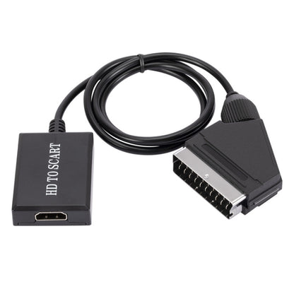 HDMI To Scart Converter 1080p HD Video Adapter - Converter by buy2fix | Online Shopping UK | buy2fix