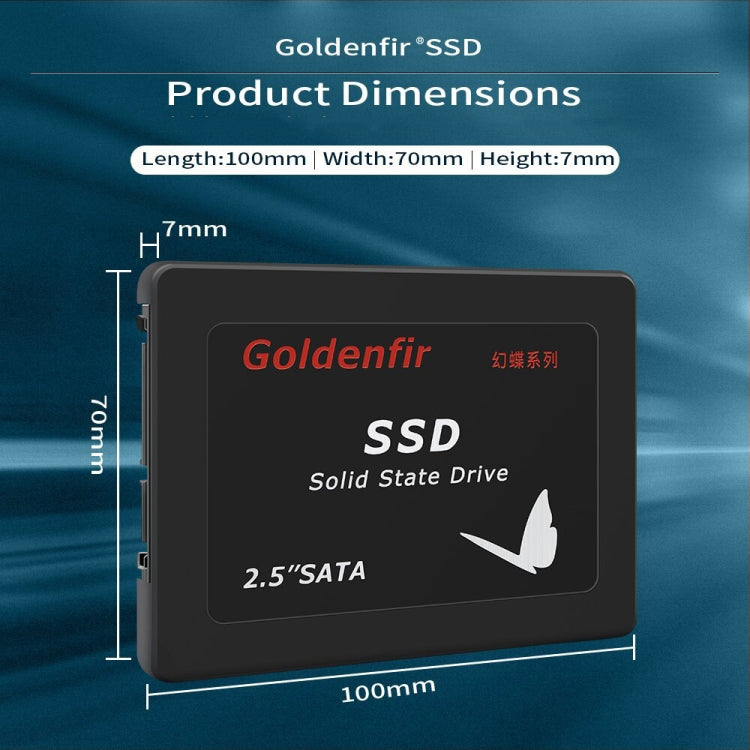 Goldenfir T650 Computer Solid State Drive, Flash Architecture: TLC, Capacity: 512GB - External Solid State Drives by Goldenfir | Online Shopping UK | buy2fix