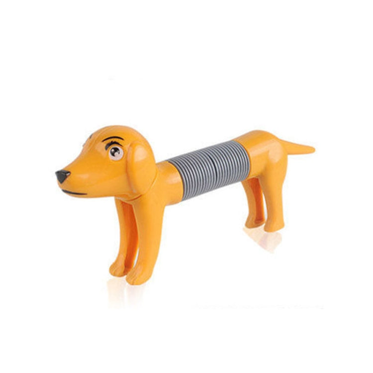 5 PCS Retractable Dog Puzzle Decompression Telescopic Tube Toy(Khaki) - Fidget Cube by buy2fix | Online Shopping UK | buy2fix