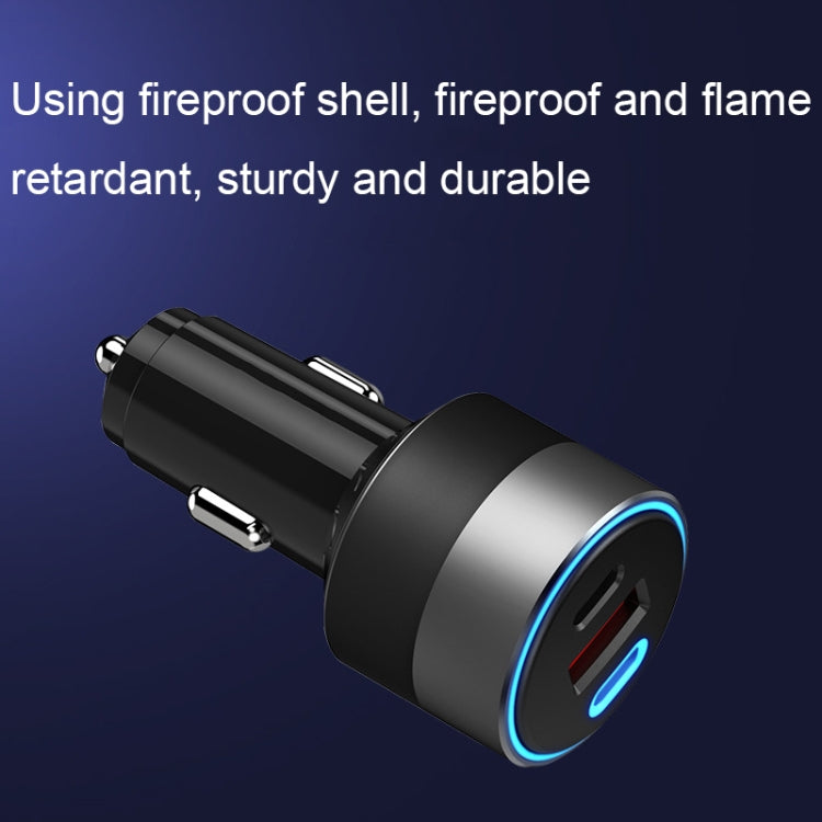 IBD353 Multifunctional Flame Retardant Car Phone Charger, Model: 1U2C 130W - In Car by buy2fix | Online Shopping UK | buy2fix