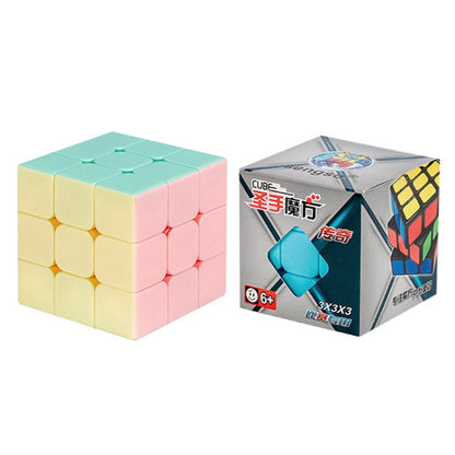 Pyramid Macaron Fun Beginner Decompression Magic Cube Educational Toys - Magic Cubes by buy2fix | Online Shopping UK | buy2fix