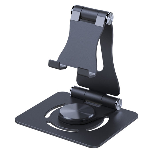 Z01 Metal Folding 360 Degree Rotating Multifunctional Tablet PC Live Broadcast Stand(Black) - Desktop Holder by buy2fix | Online Shopping UK | buy2fix