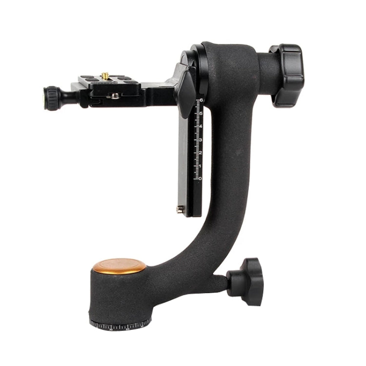 QingZhuangShiDai Q45 Panoramic Boom Bird Watching and Birding Gimbal(Black) - Camera Accessories by QingZhuangShiDai | Online Shopping UK | buy2fix