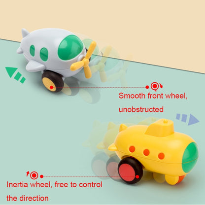 Children Cartoon Fell-Resistant Mini Inertial Pull Back Toy Car(Police Car) - Model Toys by buy2fix | Online Shopping UK | buy2fix