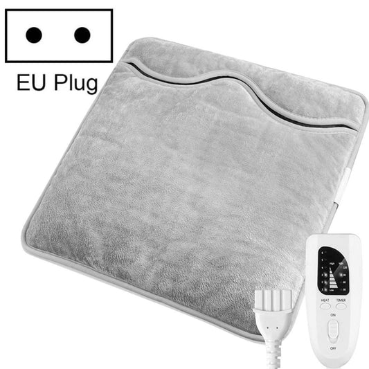 60W  Electric Feet Warmer For Women Men Pad Heating Blanket EU Plug 230V(Silver Gray) - Consumer Electronics by buy2fix | Online Shopping UK | buy2fix