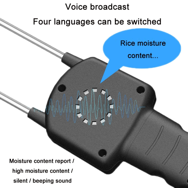 Smart Sensor AR991 Voice Prompt Grain Moisture Content Tester - Consumer Electronics by buy2fix | Online Shopping UK | buy2fix