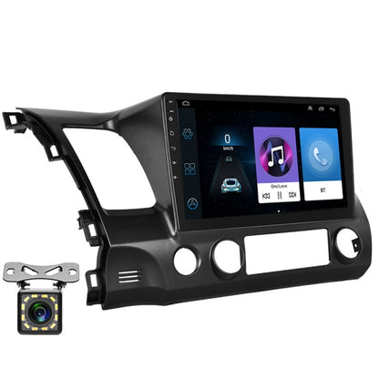 For Honda Civic 10.1 inch Android WiFi Navigation Machine, Style: Standard+12 Light Camera(2+32G) - In Car by buy2fix | Online Shopping UK | buy2fix