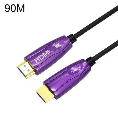 HDMI 2.1 8K 60HZ HD Active Optical Cable Computer Screen Conversion Line, Cable Length: 90m - Cable by buy2fix | Online Shopping UK | buy2fix