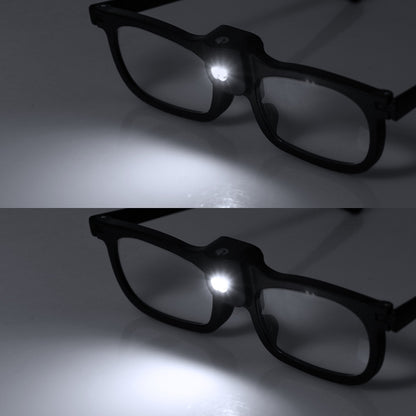 Glasses-Type Painting and Reading Magnifying Glass with 2LED Lights, Specification: 19156-3C - Consumer Electronics by buy2fix | Online Shopping UK | buy2fix