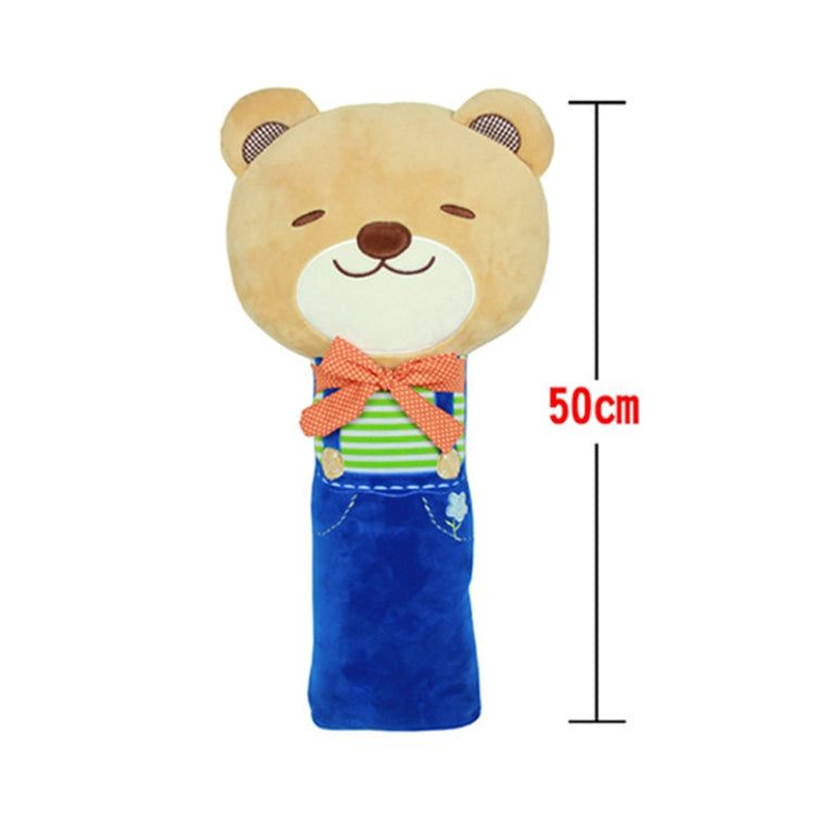 50cm Children Car Belt Cartoon Shoulder Protector Pillow(Pocket Bear) - In Car by buy2fix | Online Shopping UK | buy2fix