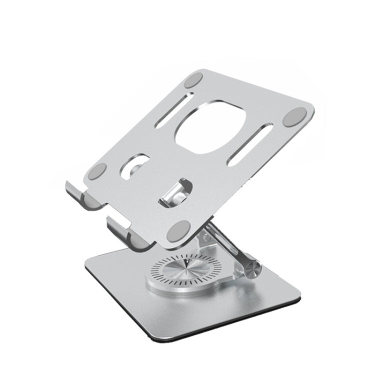 SP-026 360-degree Rotating Universal Desktop Tablet Folding Bracket(Silver) - Computer & Networking by buy2fix | Online Shopping UK | buy2fix