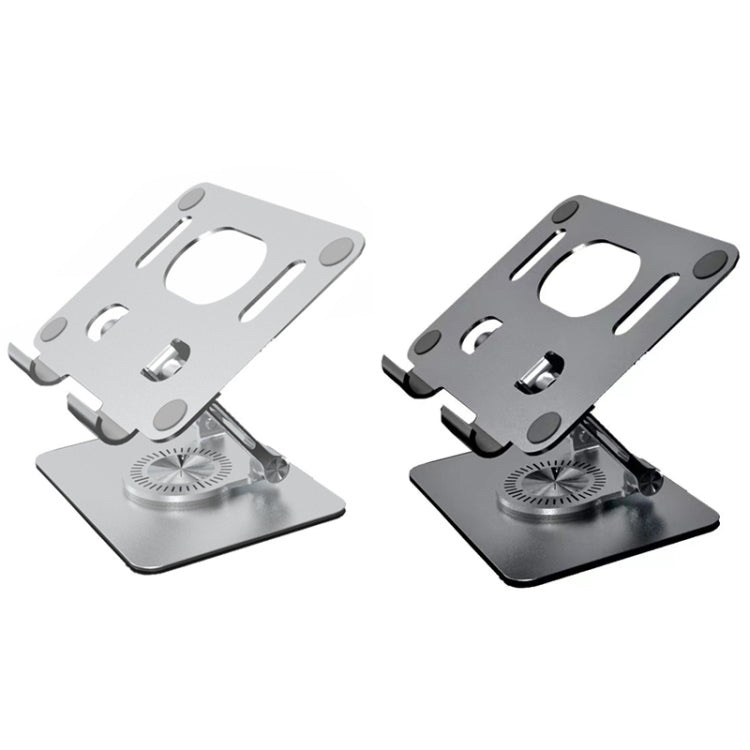 SP-026 360-degree Rotating Universal Desktop Tablet Folding Bracket(Silver) - Computer & Networking by buy2fix | Online Shopping UK | buy2fix