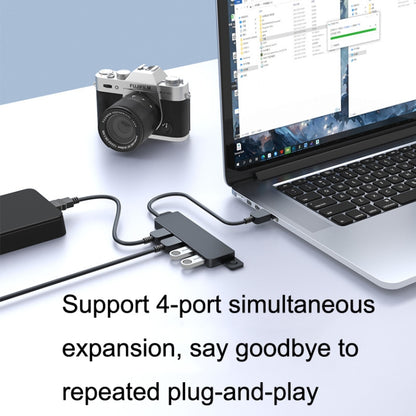 HS080-R USB3.0 120cm 4 Ports Collection High Speed HUB Extensors - USB 3.0 HUB by buy2fix | Online Shopping UK | buy2fix