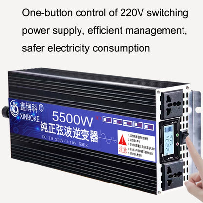 XINBOKE High Power Household Car Sine Wave Inverter 48V 5500W To 220V 2500W(LCD Display) - In Car by XINBOKE | Online Shopping UK | buy2fix