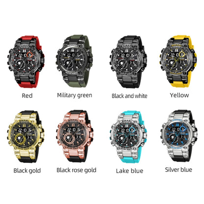 SMAEL 1803B Outdoor Waterproof Multifunctional Alloy Sports Watch(Lake Blue) - Sport Watches by SMAEL | Online Shopping UK | buy2fix